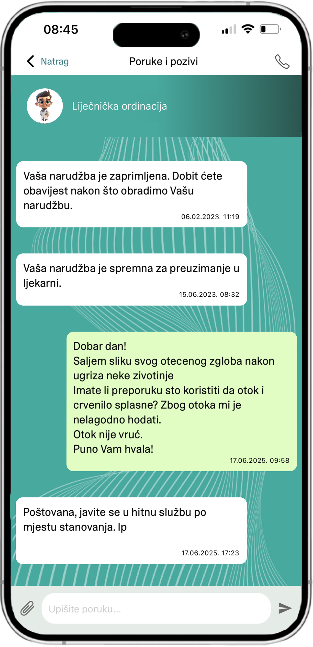 Mobilna aplikacija za vaše pacijente i korisnike